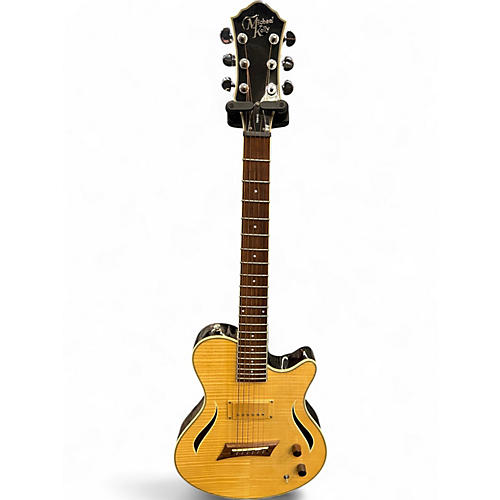 Used Michael Kelly Hybrid Special Natural Hollow Body Electric Guitar Natural