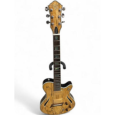 Used Michael Kelly Hybrid Special Spalted Maple Hollow Body Electric Guitar