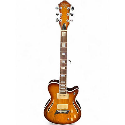 Used Michael Kelly Hybrid Special Spalted Maple Hollow Body Electric Guitar