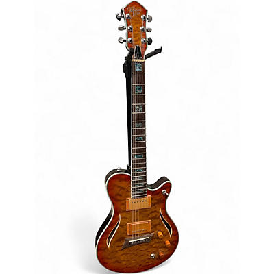 Used Michael Kelly Hybrid Special Sunburst Hollow Body Electric Guitar