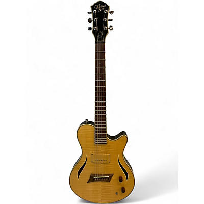 Michael Kelly Used Michael Kelly Hybrid Special Yellow Tiger Hollow Body Electric Guitar