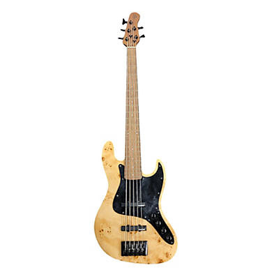 Michael Kelly Used Michael Kelly Jazz 5 Natural Electric Bass Guitar