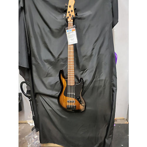 Michael Kelly Used Michael Kelly Jazz 5 String Sunburst Electric Bass Guitar Sunburst