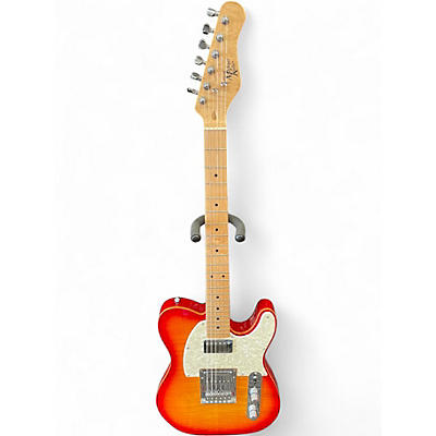 Used Michael Kelly KELLYCASTER Cherry Sunburst Solid Body Electric Guitar