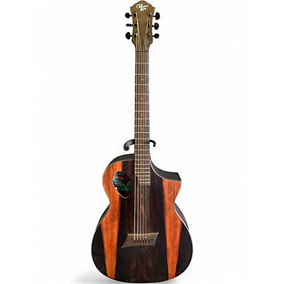 Used Michael Kelly MKFESZESFX Brown Acoustic Guitar