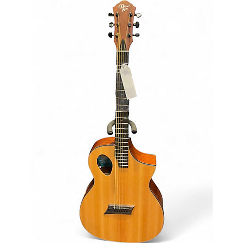 Used Michael Kelly MKFPSNASFX Natural Acoustic Electric Guitar Natural