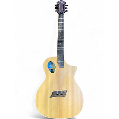 Used Michael Kelly MKFPSNASFX Natural Acoustic Electric Guitar
