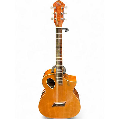 Used Michael Kelly MKTPE Triad Port Natural Acoustic Electric Guitar