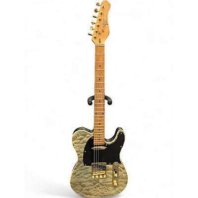 Used Michael Kelly Mod Shop 50 Duncan Black Wash Solid Body Electric Guitar