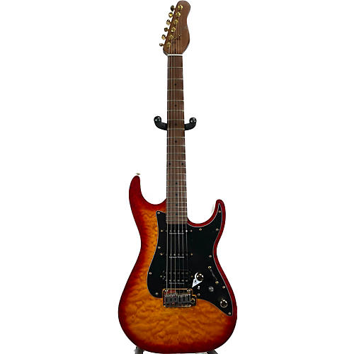 Michael Kelly Used Michael Kelly Mod Shop 67 Aged Cherryburst Solid Body Electric Guitar Aged Cherryburst