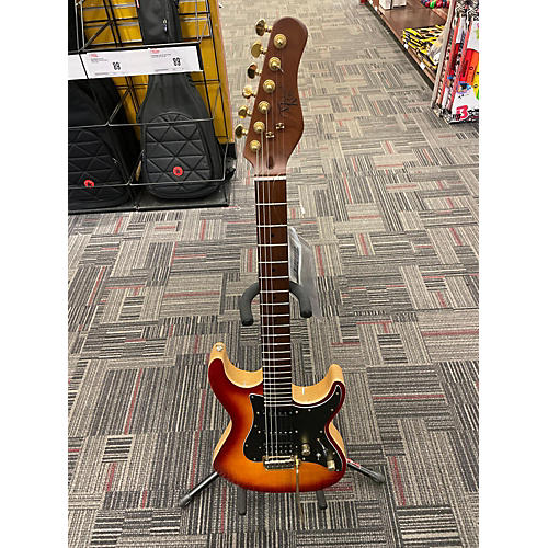 Michael Kelly Used Michael Kelly Mod Shop Stratocaster 2 Color Sunburst Solid Body Electric Guitar 2 Color Sunburst