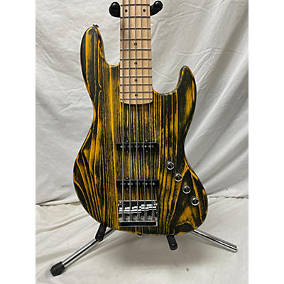 Michael Kelly Used Michael Kelly OLMAN 5 5 STRING BASS Custom Graphic Electric Bass Guitar