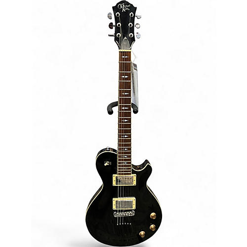 Used Michael Kelly PATRIOT Black Solid Body Electric Guitar Black