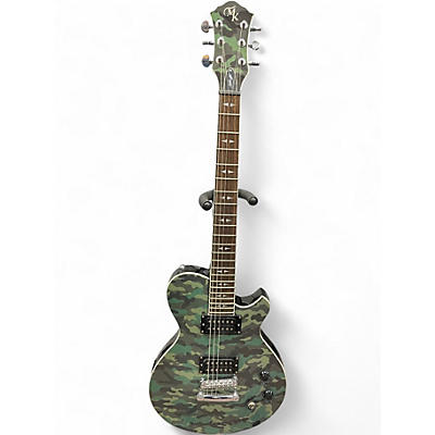 Used Michael Kelly Patriot Blake Shelton  Camo Solid Body Electric Guitar