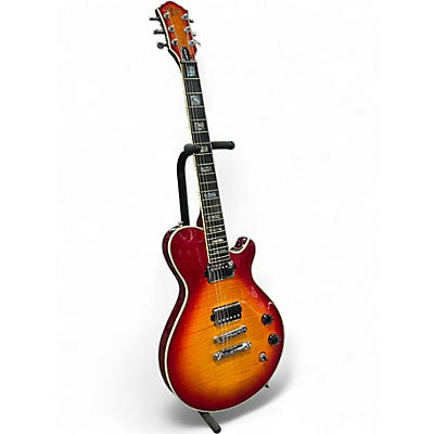 Used Michael Kelly Patriot Custom 2 Tone Sunburst Solid Body Electric Guitar