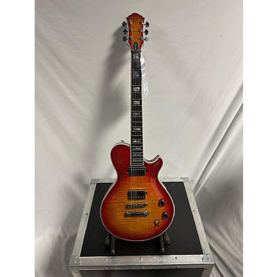 Michael Kelly Used Michael Kelly Patriot Custom Amber Burst Solid Body Electric Guitar