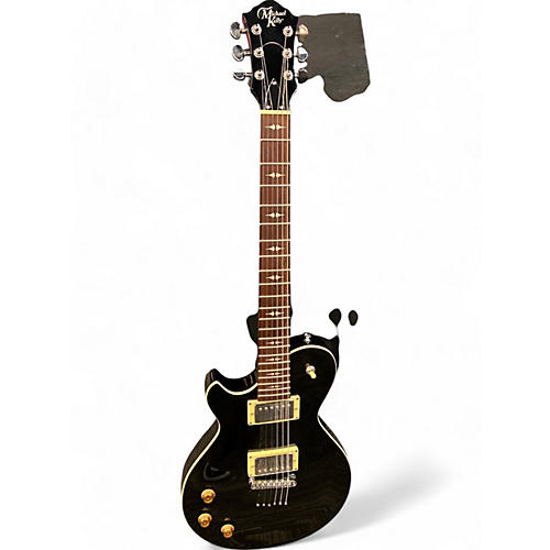 Used Michael Kelly Patriot Decree Black Solid Body Electric Guitar Black