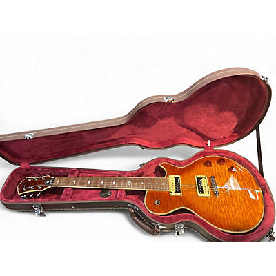 Used Michael Kelly Patriot Instinct Bold Gold Burst Solid Body Electric Guitar