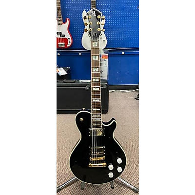 Michael Kelly Used Michael Kelly Patriot Vintage Black And Gold Solid Body Electric Guitar