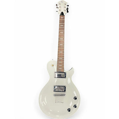 Used Michael Kelly Patriot White Solid Body Electric Guitar