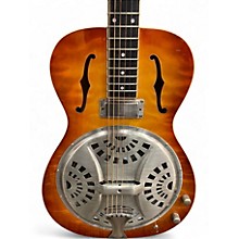 Used Michael Kelly Resophonic 2 Tone Sunburst Acoustic Electric Guitar