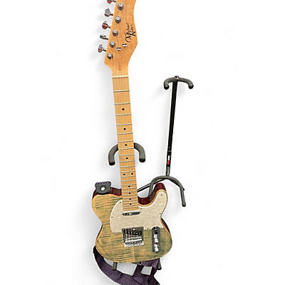 Used Michael Kelly T-style Faded Blue Jean Solid Body Electric Guitar