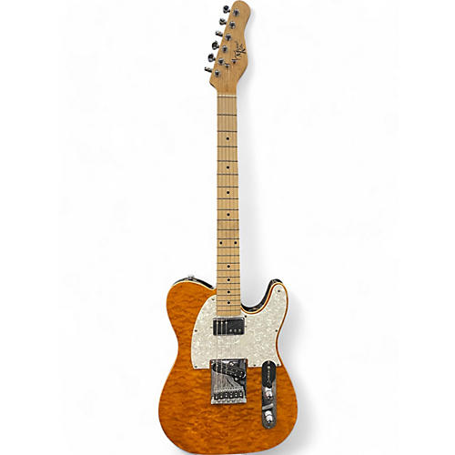 Used Michael Kelly TELE Trans Amber Solid Body Electric Guitar Trans Amber