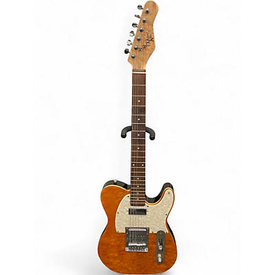 Used Michael Kelly Tele Amber Solid Body Electric Guitar