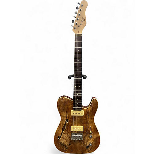 Used Michael Kelly Thinline 59 Spalted Maple Hollow Body Electric Guitar Spalted Maple