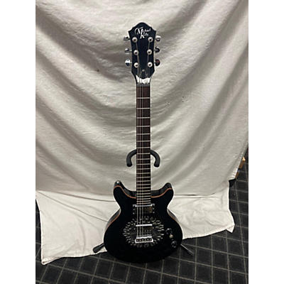 Michael Kelly Used Michael Kelly Tribal Sun Black Solid Body Electric Guitar