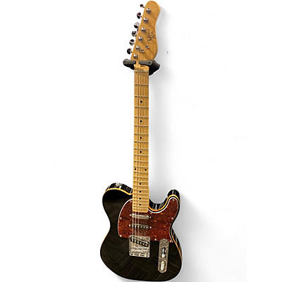 Used Michael Kelly Triple 50 Black Solid Body Electric Guitar