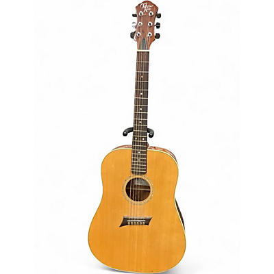 Used Michael Kelly V5 Natural Acoustic Guitar