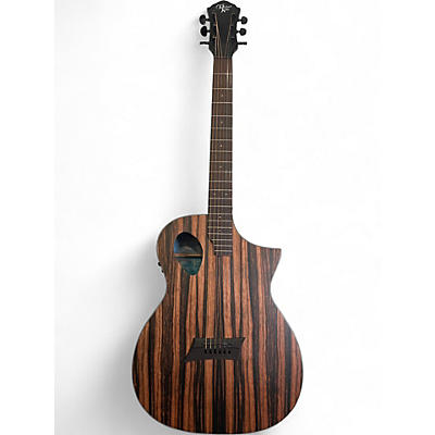 Used Michael Kelly mkfesjesfx dark walnut Acoustic Electric Guitar