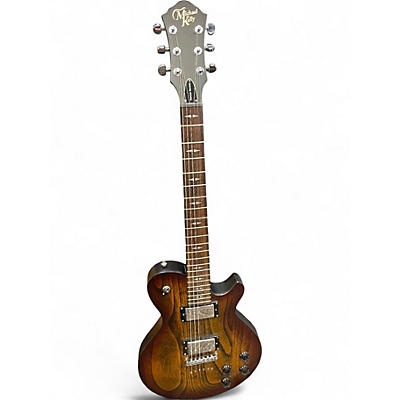 Used Michael Kelly patriot decree brown Solid Body Electric Guitar