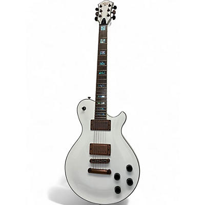 Used Michael Kelly patriot vintage White Solid Body Electric Guitar