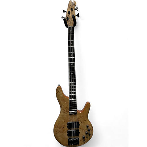 Michael Kelly Used Michael Kelly pinnacle Natural Burled Electric Bass Guitar Natural Burled