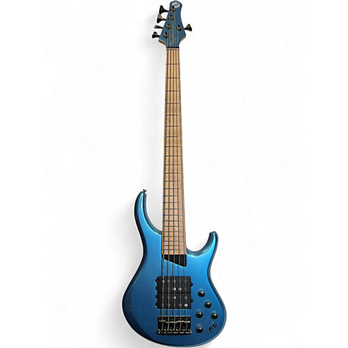 Used Michael Tobias Design Kingston Super 5 Blue Sapphire Electric Bass Guitar Blue Sapphire