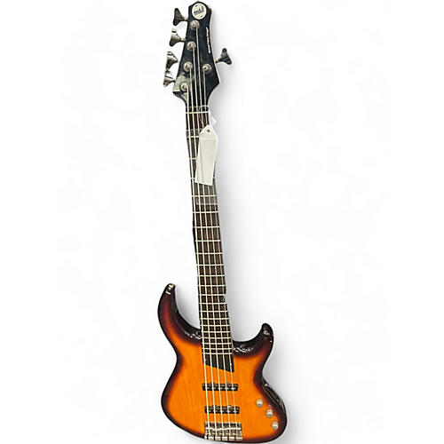 Used Michael Tobias Designs Kingston Saratoga DLX Sunburst Electric Bass Guitar Sunburst