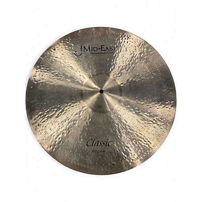 Used Mid East 20in CLASSIC REGULAR RIDE Cymbal