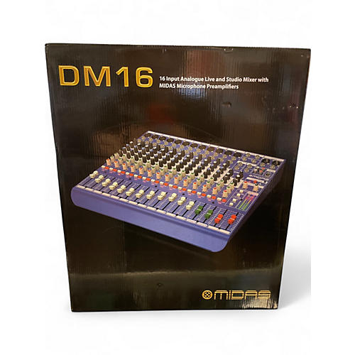 Used Midas DM16 Unpowered Mixer