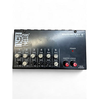 Midiman Used Midiman MULTIMIXER 6 Unpowered Mixer