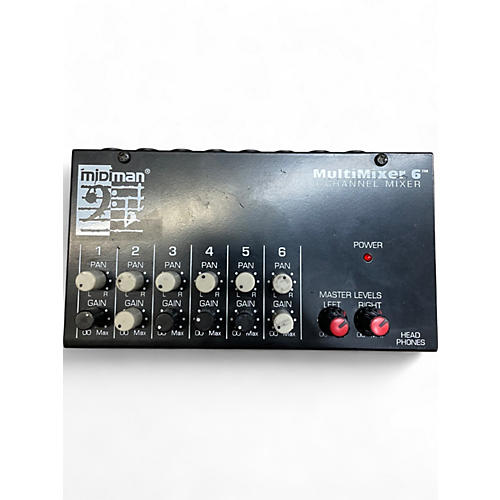 Midiman Used Midiman MULTIMIXER 6 Unpowered Mixer