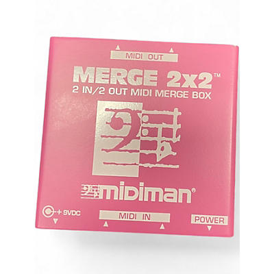 Used Midiman Merge 2x2 MIDI Utility