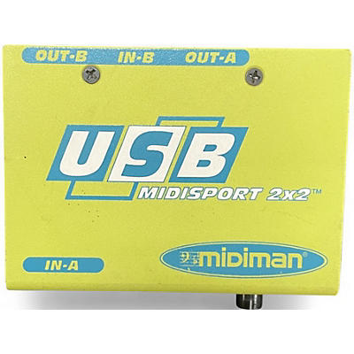 Used Midiman USB MIDISPORT 2x2 MIDI Interface
