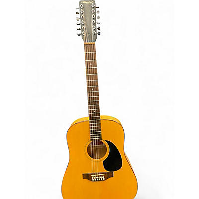 Used Minstrel MAPLE 12 Blonde 12 String Acoustic Guitar