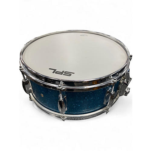 Used Miscellaneous 14X5 Blue Sparkle Snare Blue Sparkle Drum Blue Sparkle 210