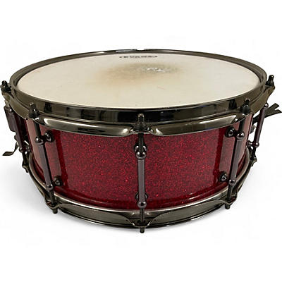 Miscellaneous Used Miscellaneous 14in SNARE RED SPARKLE Drum