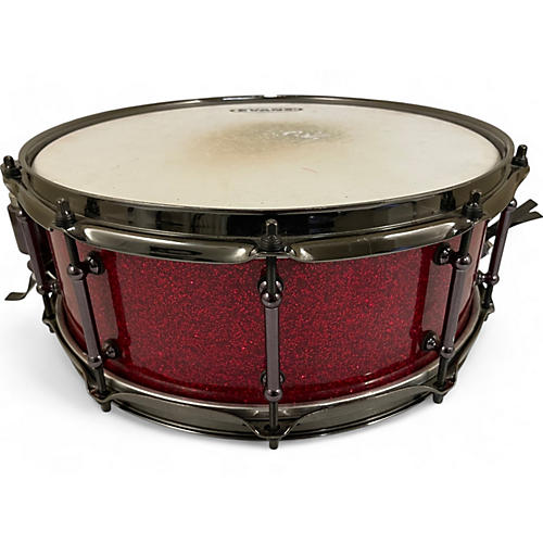 Miscellaneous Used Miscellaneous 14in SNARE RED SPARKLE Drum RED SPARKLE 33