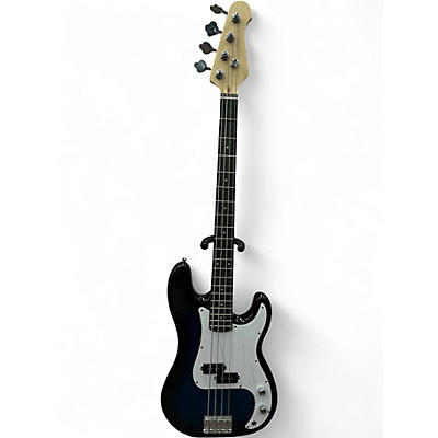 Used Miscellaneous 4 STRING Blue Burst Electric Bass Guitar