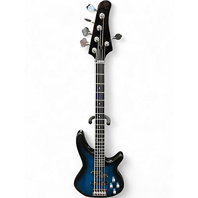 Used Miscellaneous 5 STRING BASS Blue Electric Bass Guitar